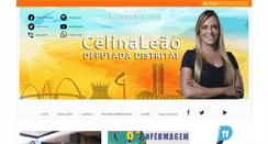 Desktop Screenshot of celinaleao.com.br